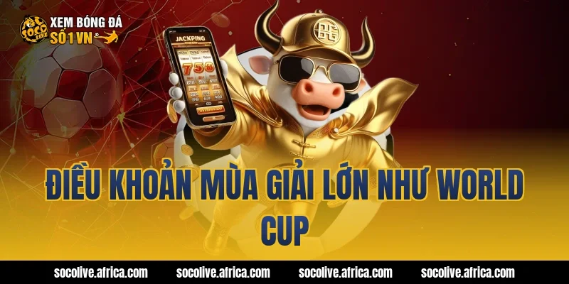 Điều khoản mùa giải lớn như World Cup