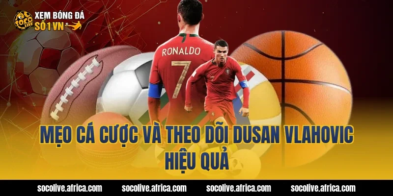 Mẹo cá cược và theo dõi Dusan Vlahovic hiệu quả