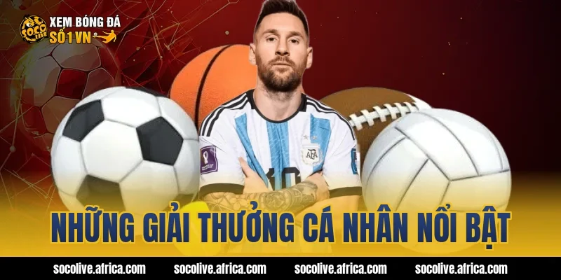 Những giải thưởng cá nhân nổi bật