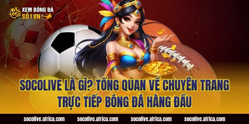 Socolive Là Gì? Tổng Quan Về Chuyên Trang Trực Tiếp Bóng Đá Hàng Đầu
